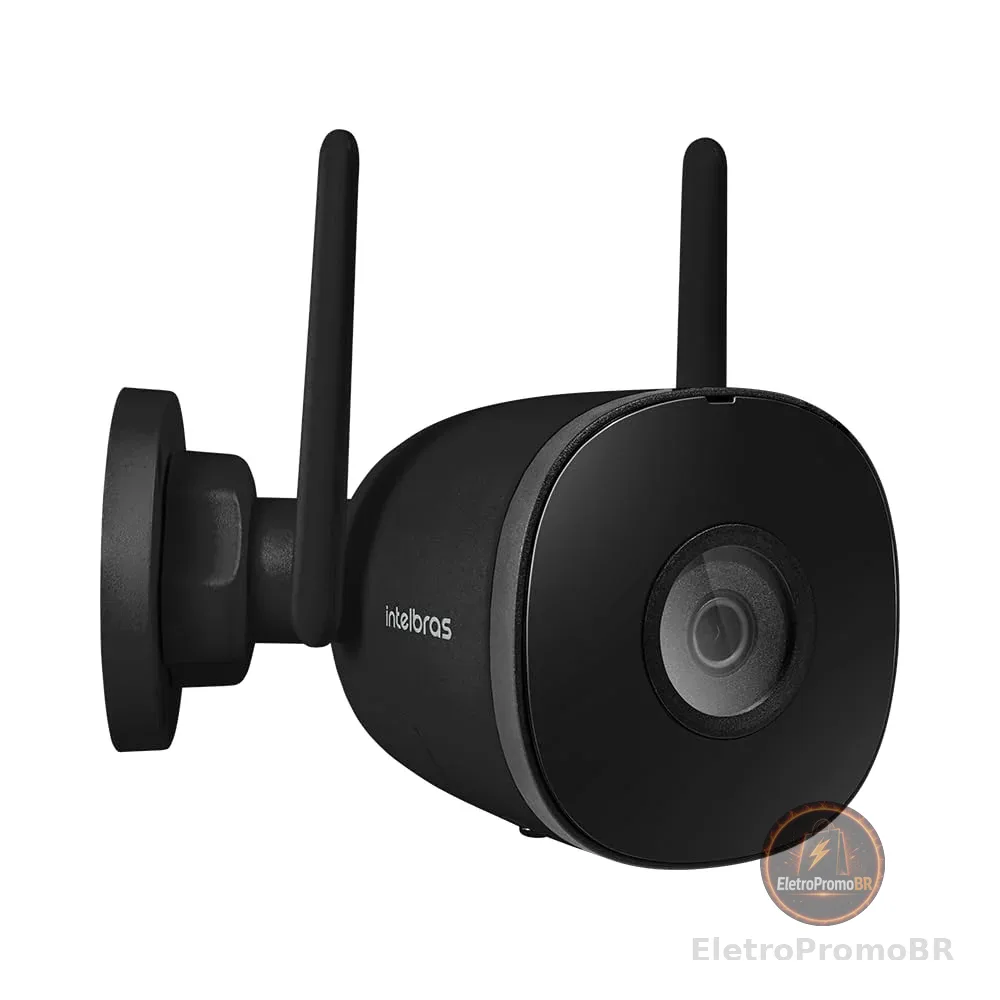Câmera Inteligente Full HD iM5 SC Preta Intelbras
