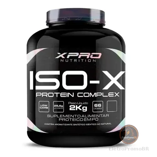Whey Protein Isolado X-pro Nutrition 2kg Sem Glúten Chocolate