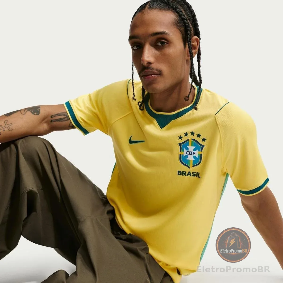 Camisa Seleção Brasil Home 26/27 s/n Torcedor Nike Masculina
