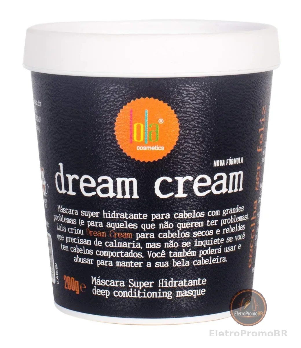 Dream Cream Máscara de Hidratação 200g , Lola Cosmetics