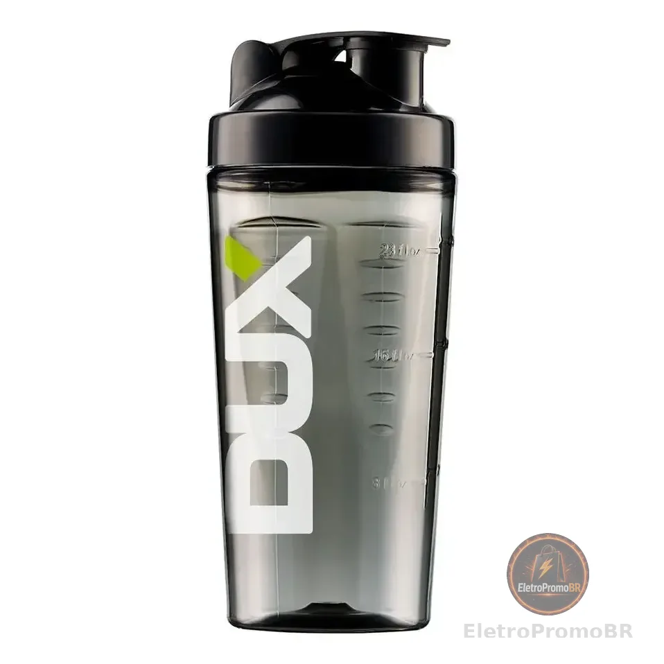Coqueteleira Pro Fume - 800ml - Dux Nutrition Lab Preto