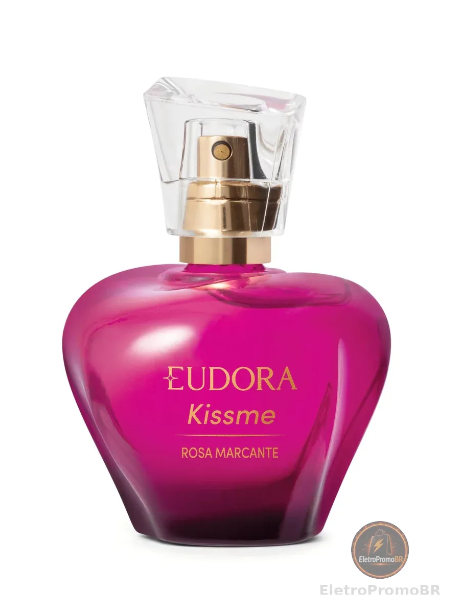 EUDORA DESODORANTE COLONIA KISS ME ROSA MARCANTE 50ml