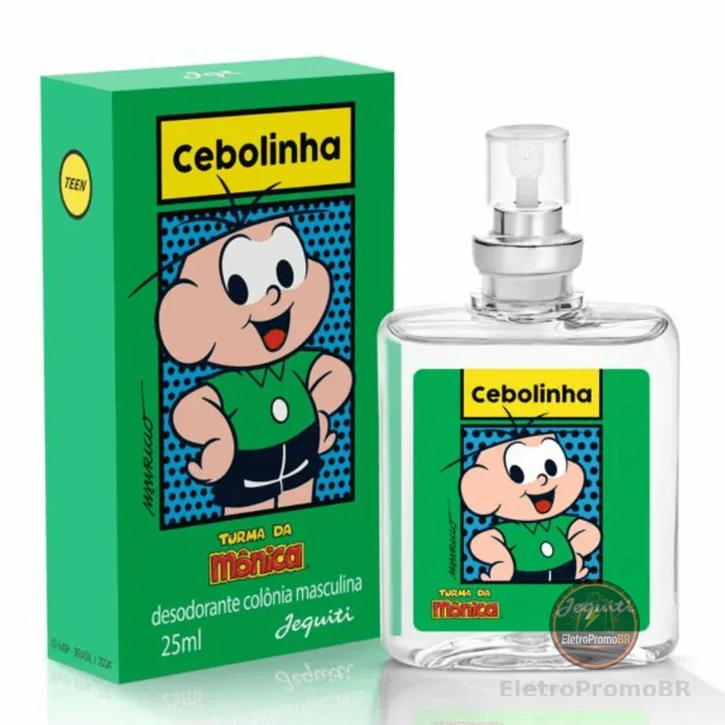 Cebolinha Turma da Monica Colônia25ml -  Plástico Jequiti