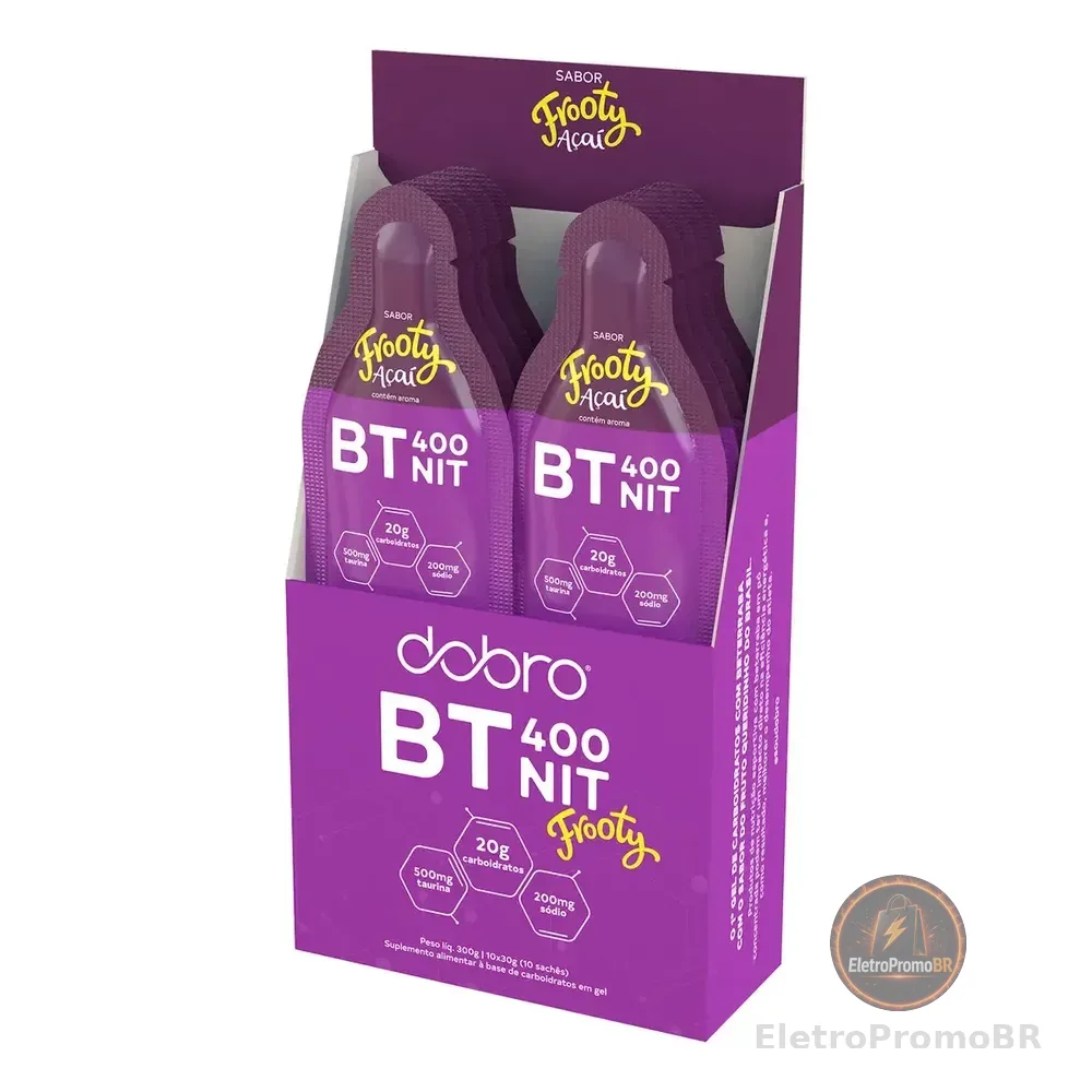 Bt 400 Nitrato Gel Dobro Sabor Frooty Açaí