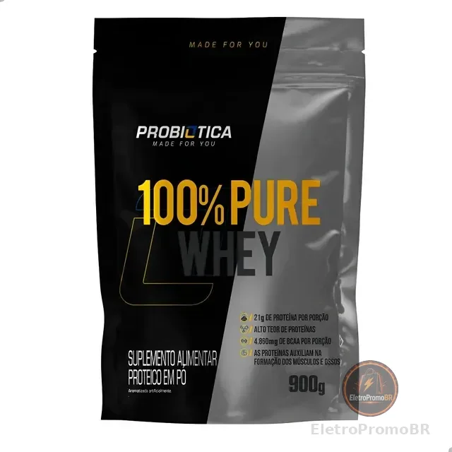 Suplementação Alimentar Em Pó 100% Whey Protein Probiótica