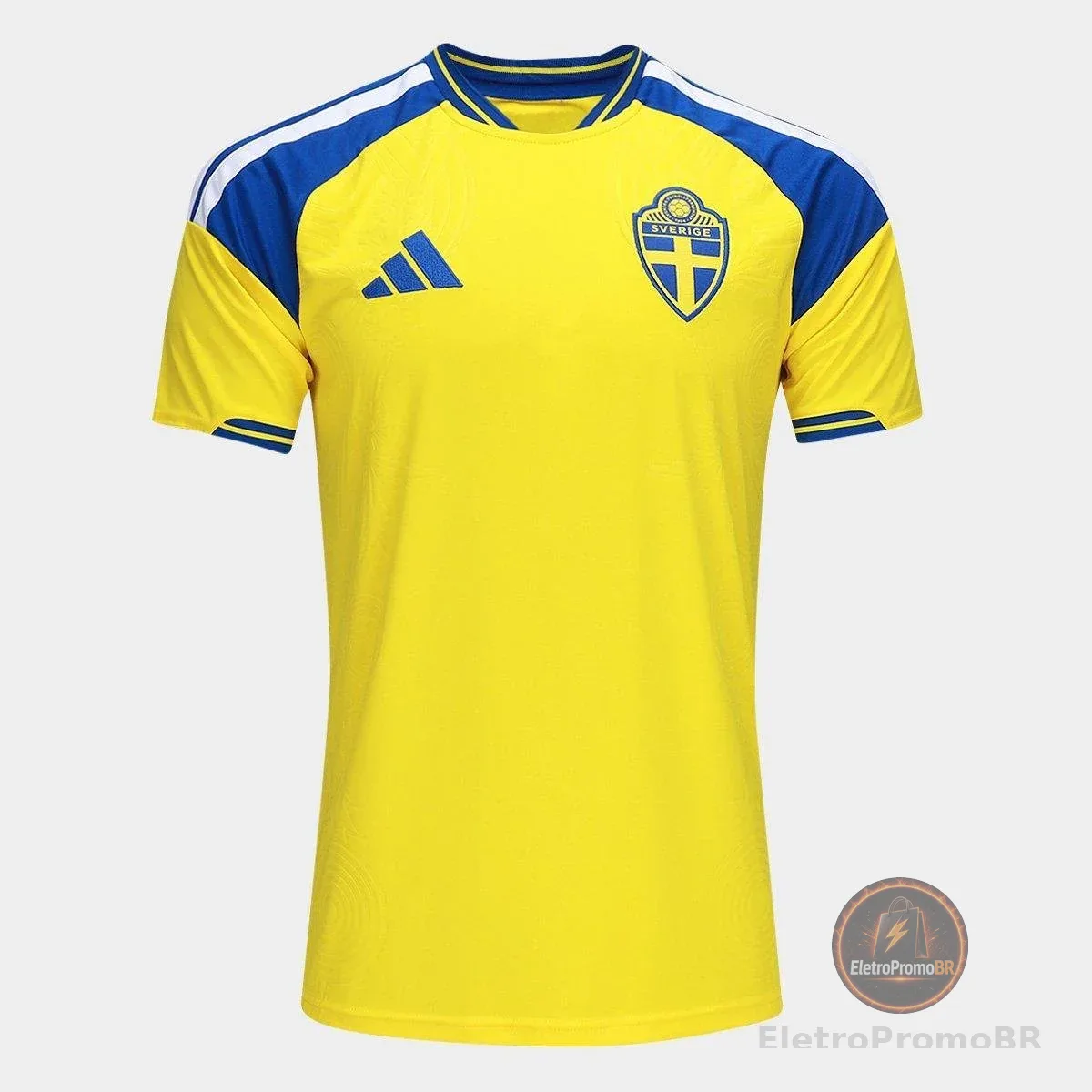 Camisa Seleção Suécia Home Torcedor 2026 s/n Adidas Masculina