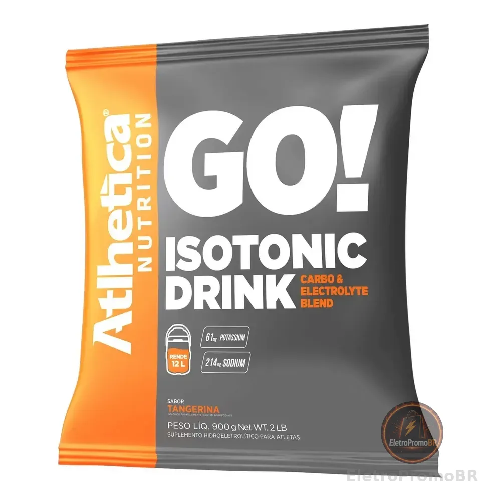 Atlhetica Nutrition Isotonic Drink 900g Sabor Tangerina