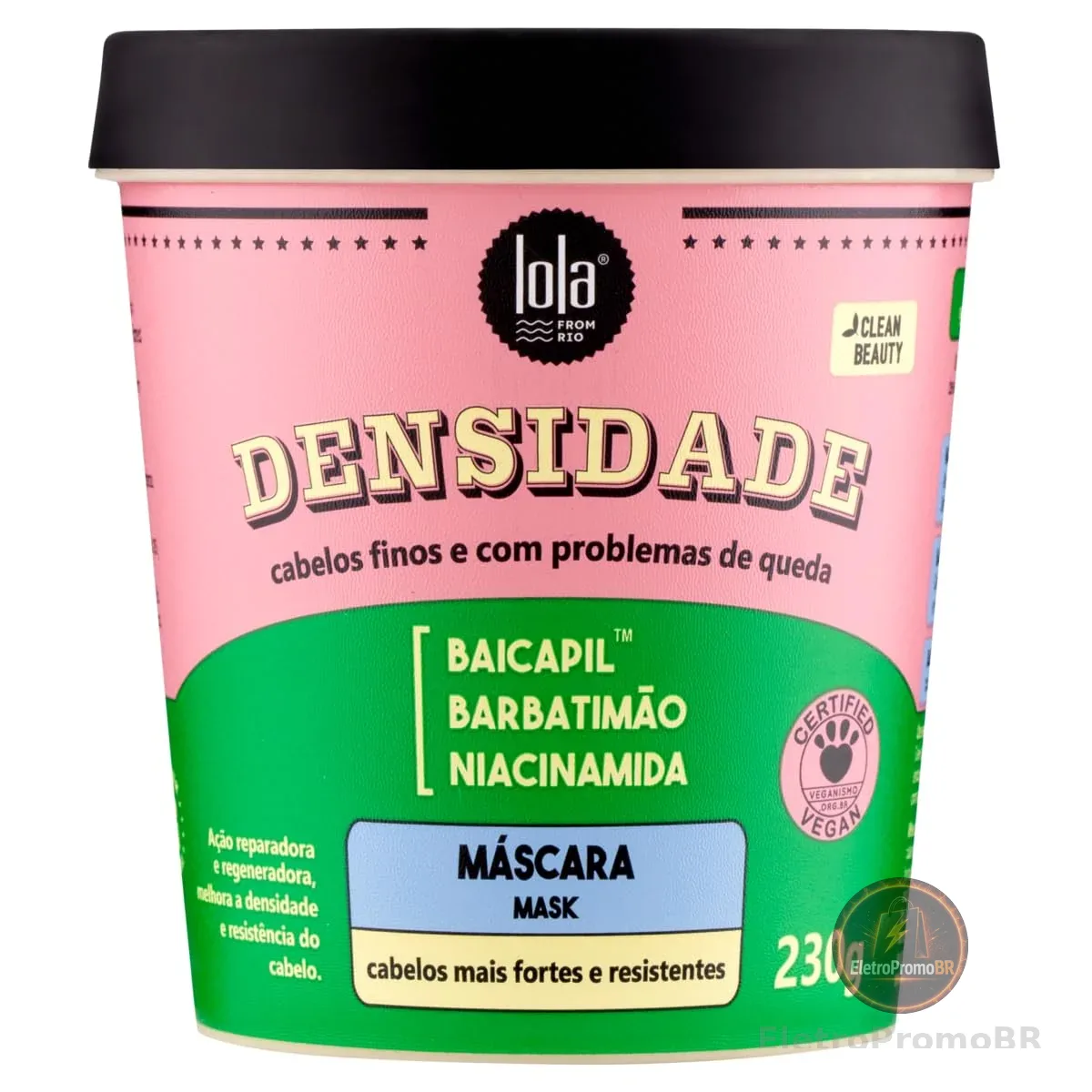 Densidade Máscara Capilar 230g , Lola Cosmetics
