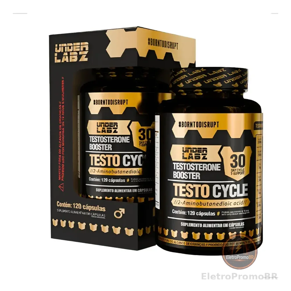 Testo Cycle Under Labz Zinco Magnésio Cromo Boro Vitamina D Sem Sabor