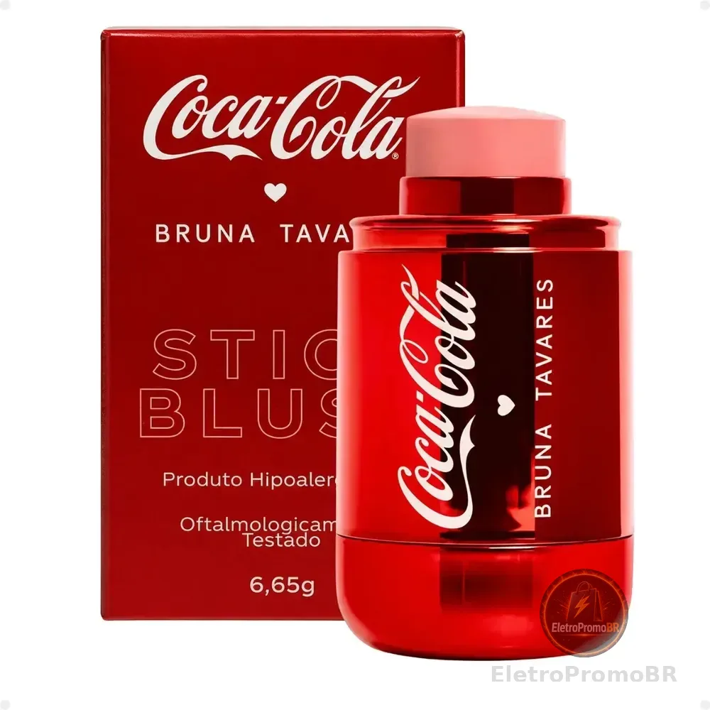 Blush Stick - Bruna Tavares - Bt Coca Cola - Multifuncional Flush Vibes