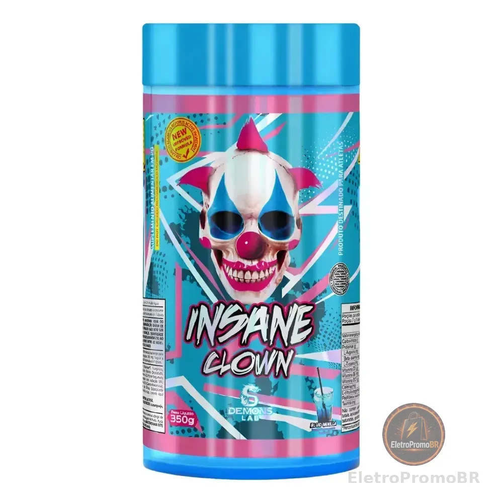 Demons Lab - Insane Clown 350g Sabor Blue Vanilla