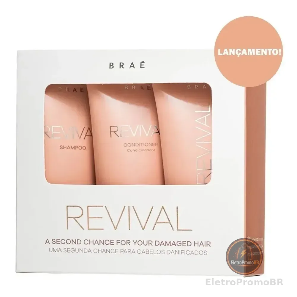 Kit Miniatura Viagem Brae Revival 3 X 60ml