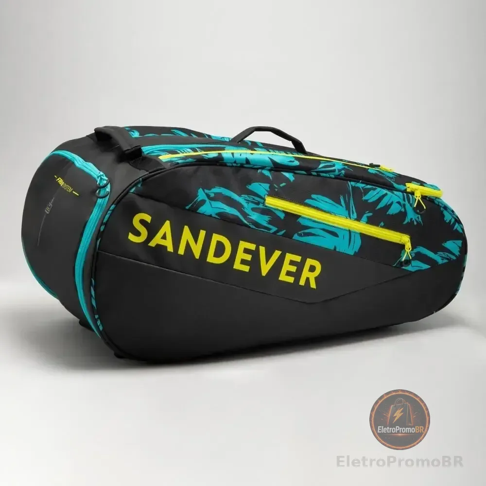 Raqueteira Isotérmica De Beach Tennis Btl 500 Preto Unico