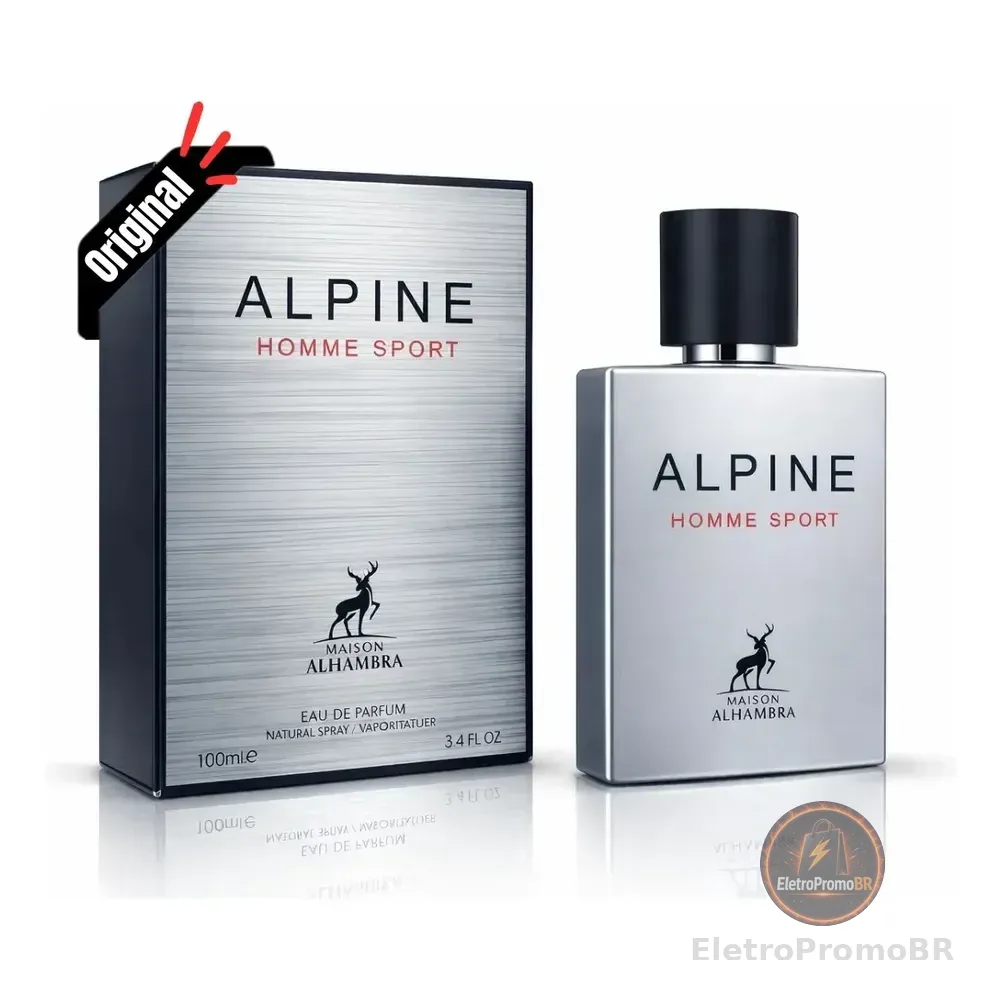 Perfume Árabe Alpine Homme Sport Maison Alhambra 100ml Edp Lipx
