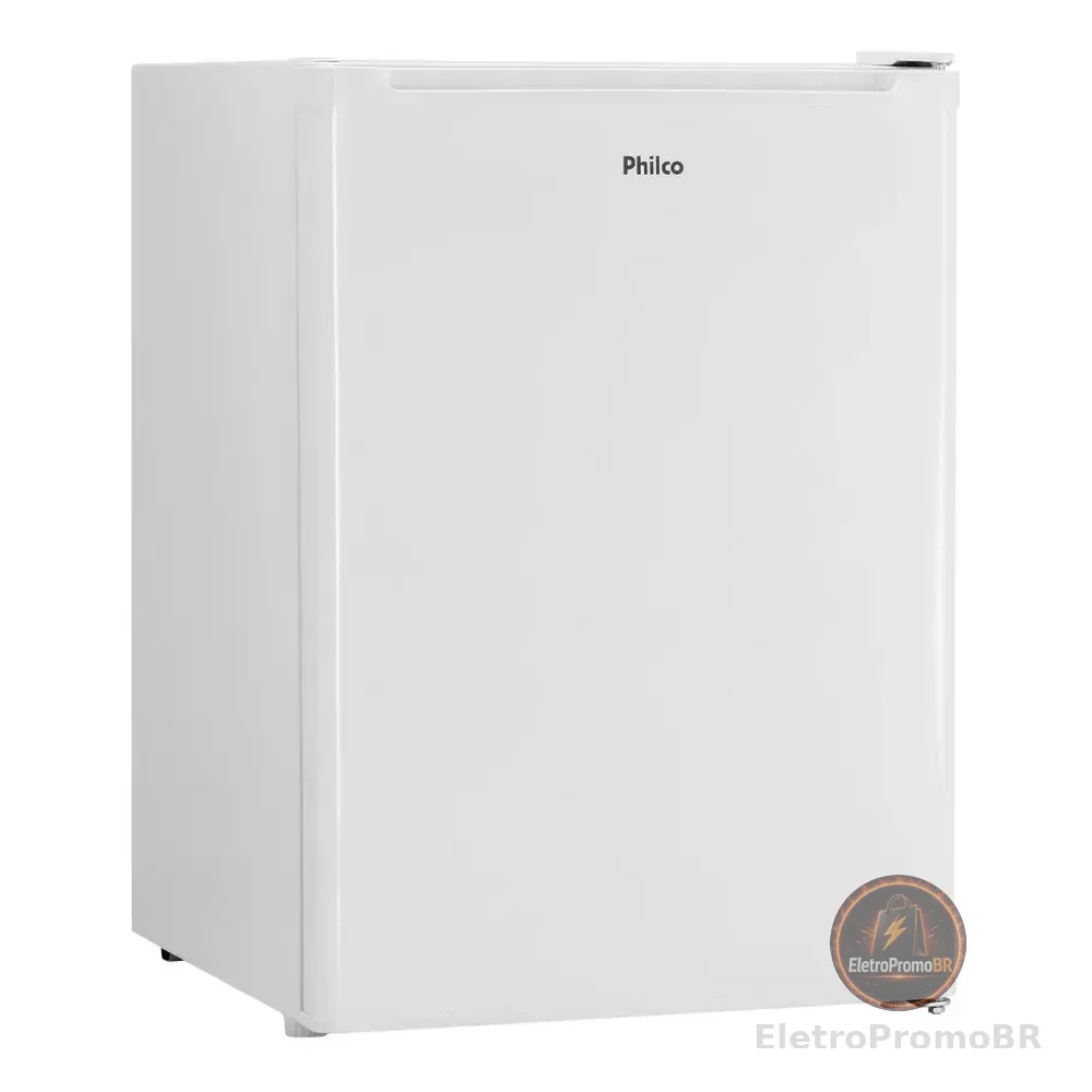 Frigobar Philco 68 Litros Compacto Econômico Compressor Porta Reversível Pfg85b Branco 220v