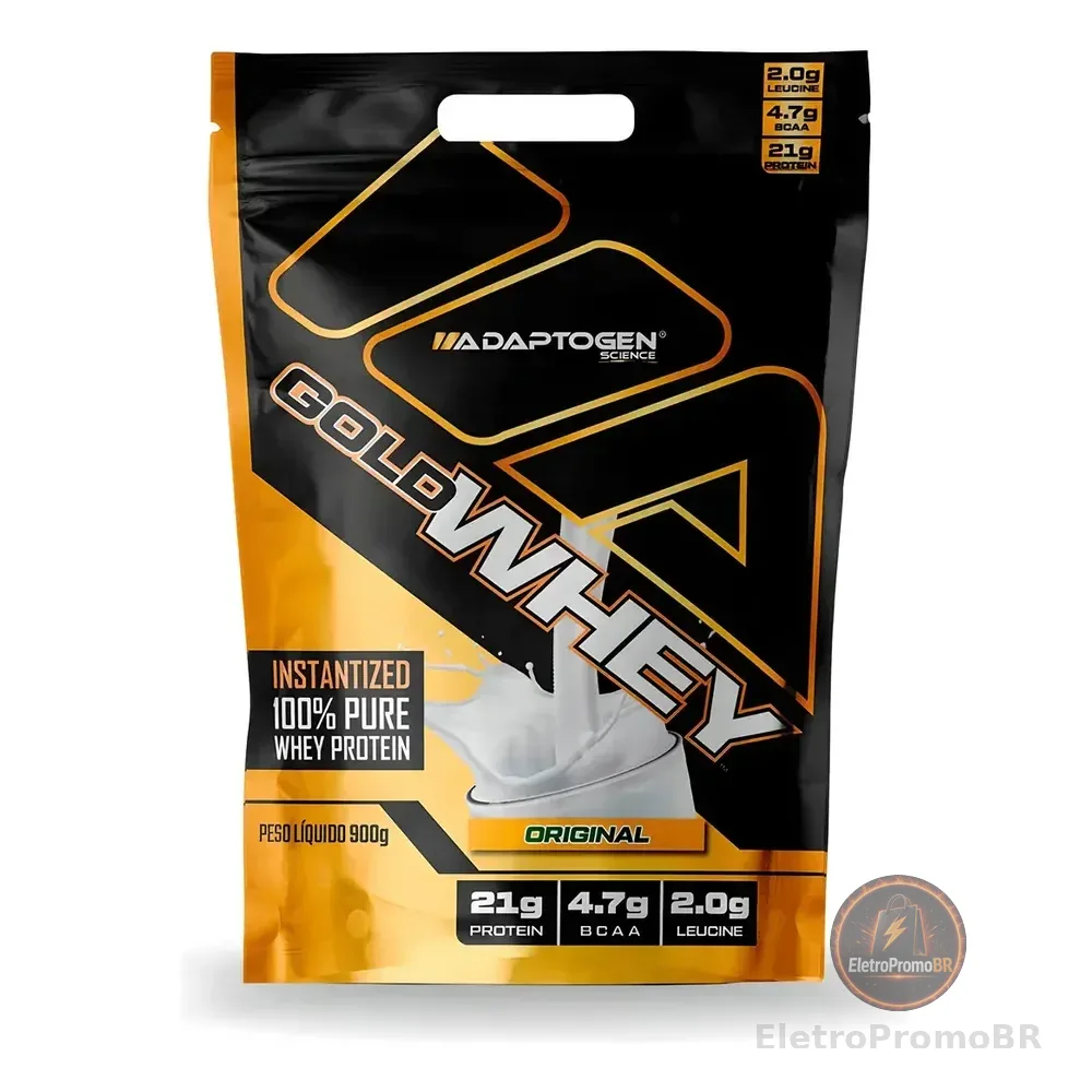 Gold Whey Refil 900g Sabor - Adaptogen Original