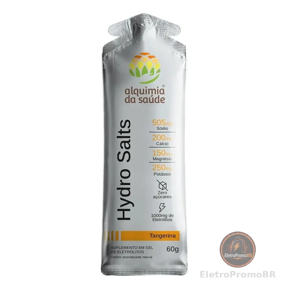 Eletrólitos Hydro Salts Alquimia Da Saúde Tangerina 10un Tangerina