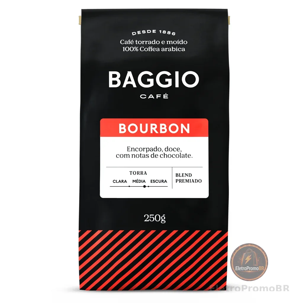 Baggio Café Café Torrado E Moído Bourbon 250G