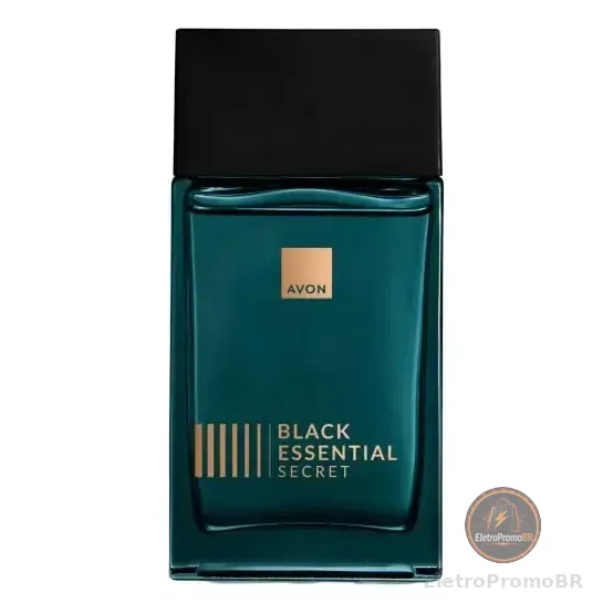 Avon Black Essential Secret Deo Colônia 100 Ml