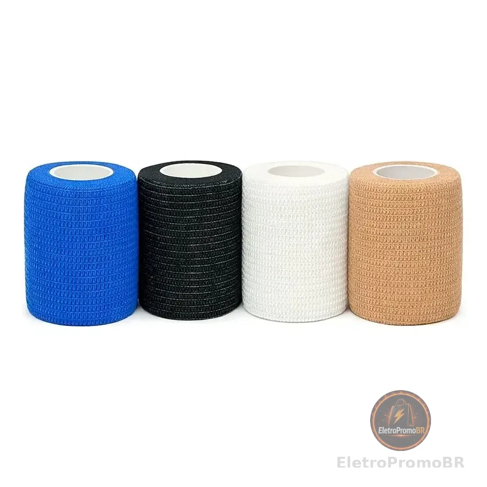 Kit 4 Thumb Tape Finger Fita Elástica Crossfit Proteção Dedo Colorido
