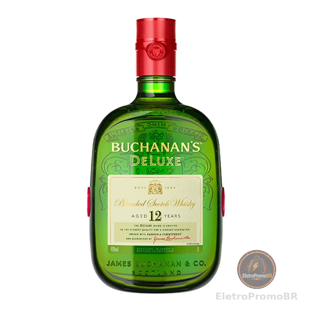 Whisky Buchanan's Deluxe 12 Anos 1L