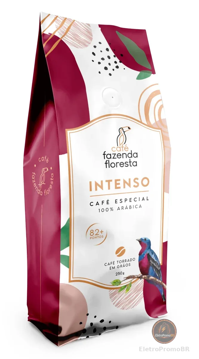 Café Especial Intenso Torrado em grãos - pacote de 250g