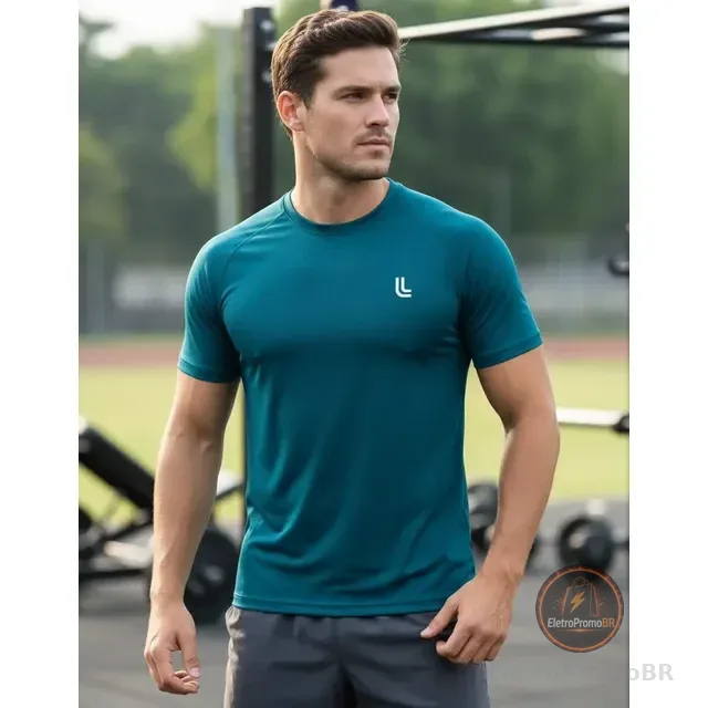 Camiseta Lupo Masculina Academia Dry Fitness Sport Fit