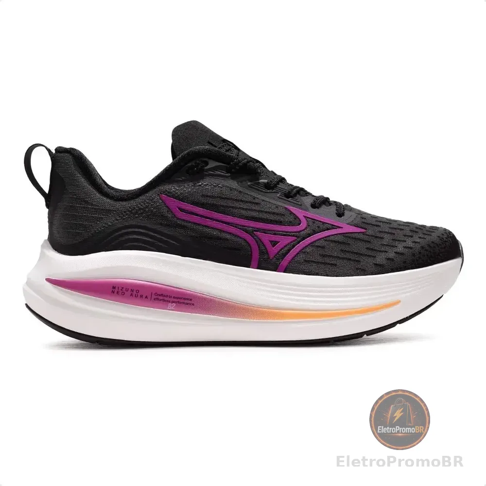 Tênis Mizuno Neo Aura Feminino Preto 36