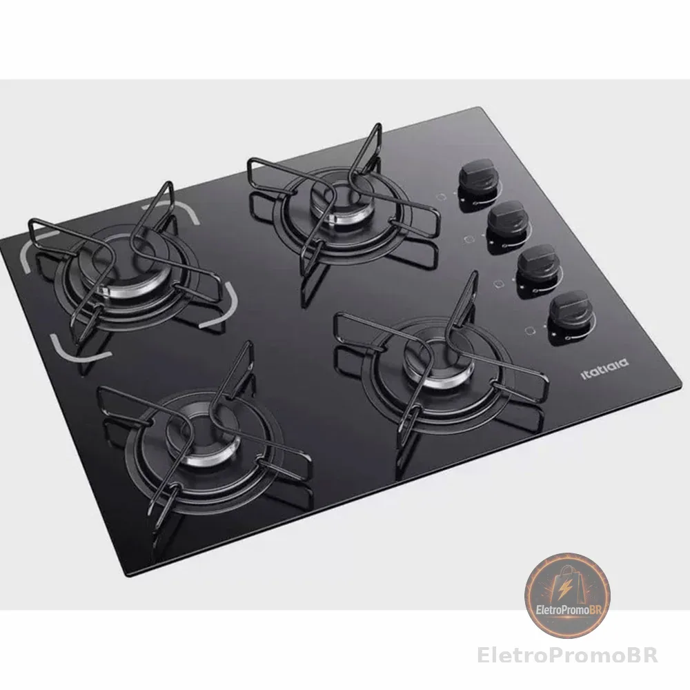 Fogão Cooktop Essencial 4 Bocas Itatiaia