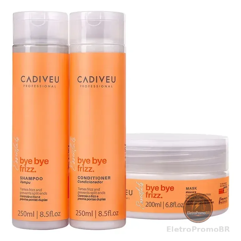 Cadiveu Professional Byebye Frizz Sh+condicionador+máscara