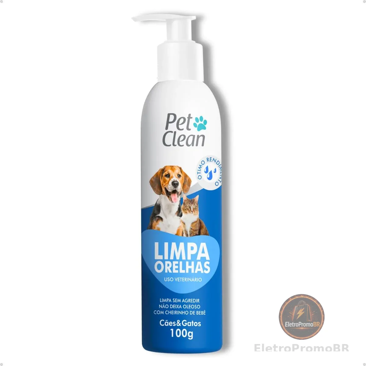 Limpador de orelhas Pet Clean - 100 ML