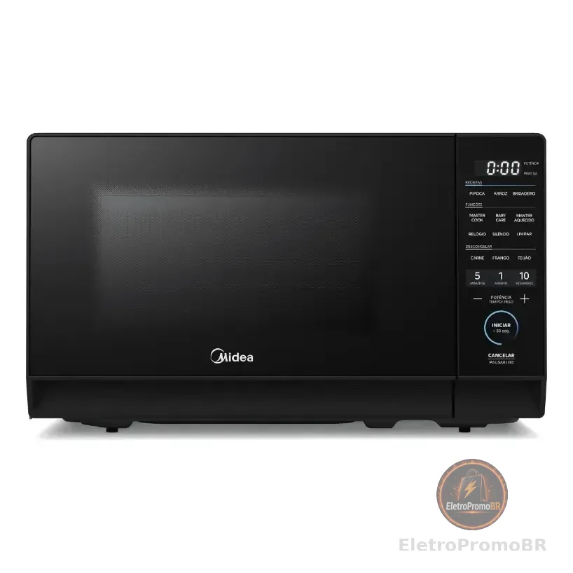 Micro-ondas 20l Preto Mastercook Midea Mhp20p2 220v