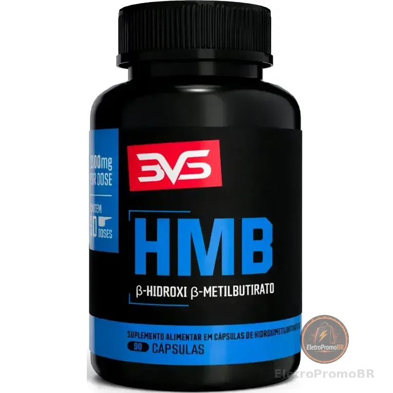 Hmb 1500mg - Fórmula Avançada Com Máxima Pureza - 90 Cápsulas Sem Sabor