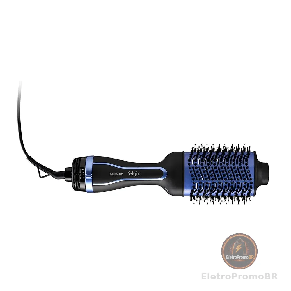 Escova Secadora Agile Glossy Elgin 1300W Bivolt