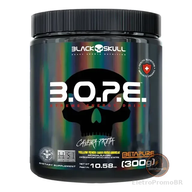 Pré Treino Bope (300g) - Black Skull