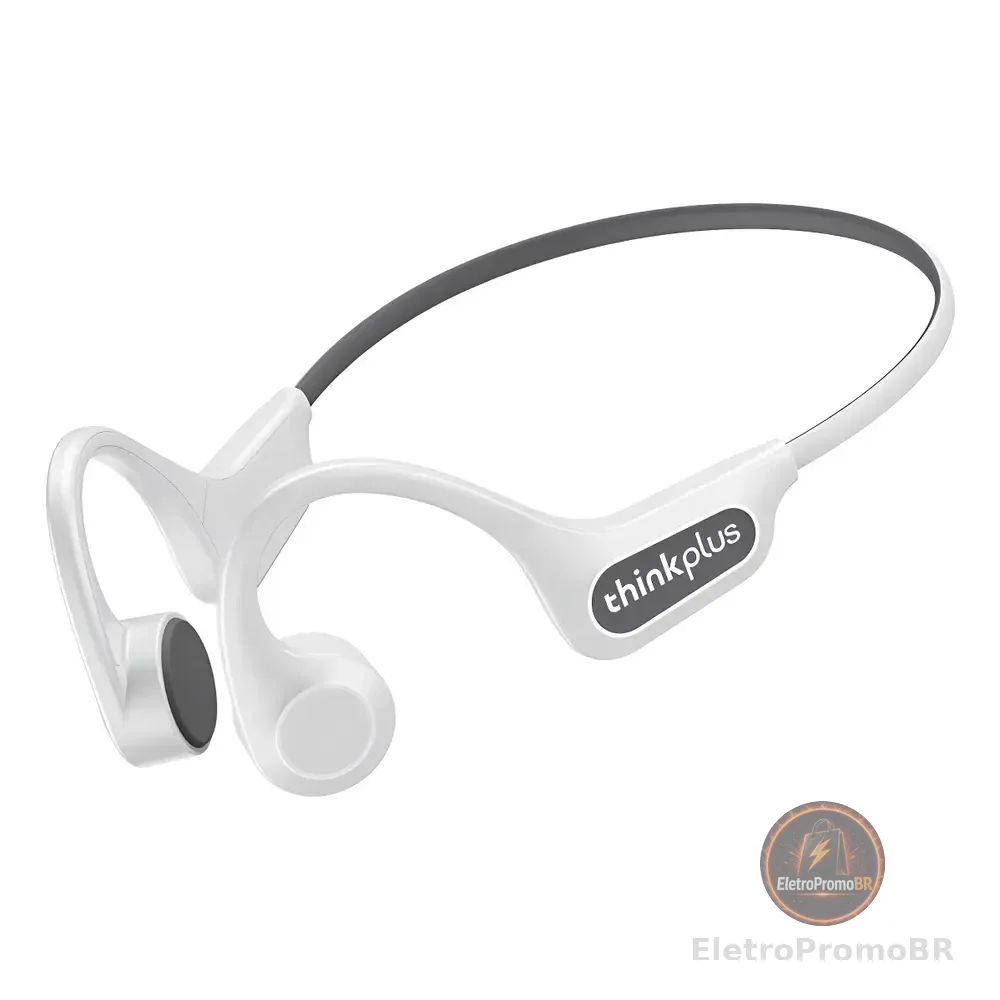 Fones De Ouvido Sem Fio Lenovo X3 Pro Bone Conduction Sport Cor Branco