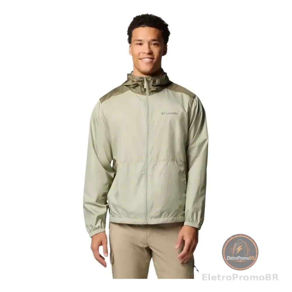 Jaqueta Columbia Discovery Loop Masculina Verde M Lisa