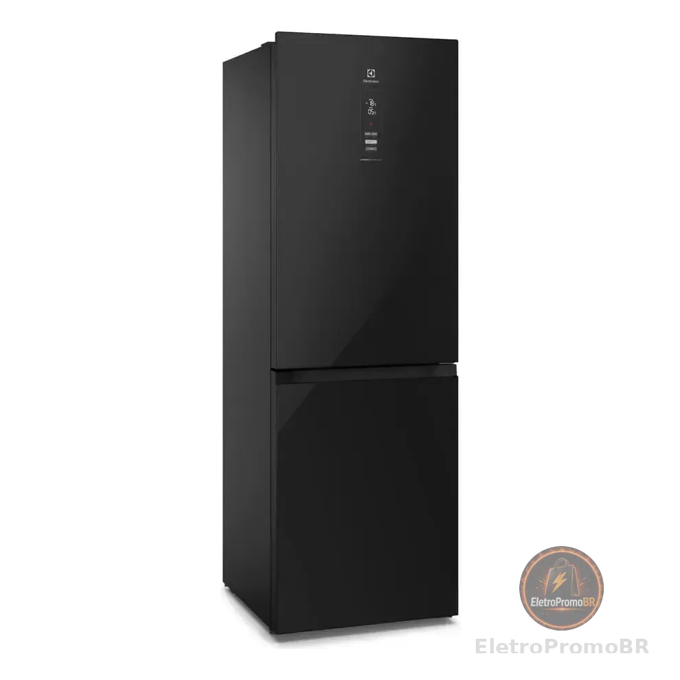Geladeira Frost Free Inverter 322l Ib42g Electrolux Preto 220v