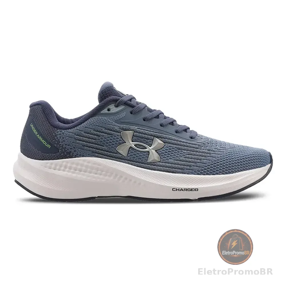 Tênis Corrida Starlight Se Unissex Confortável Under Armour Azul Fumê 42 Br