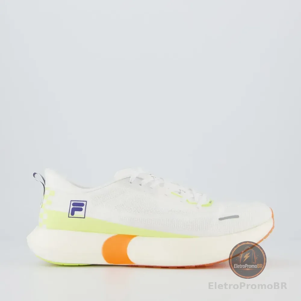 Tenis Fila Kr7 Pro Speed Tech Branco E Verde Branco - 42 Br