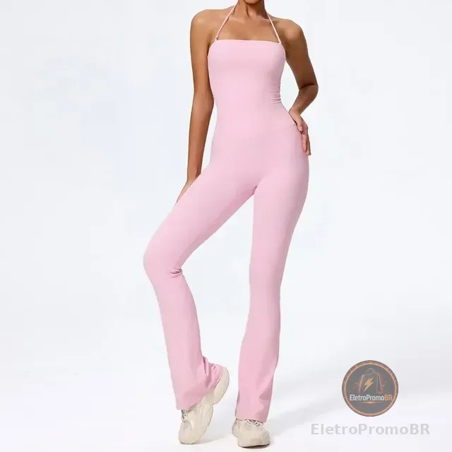 Macacão Feminino, Roupas Esportivas, Calças De Ginástica E I