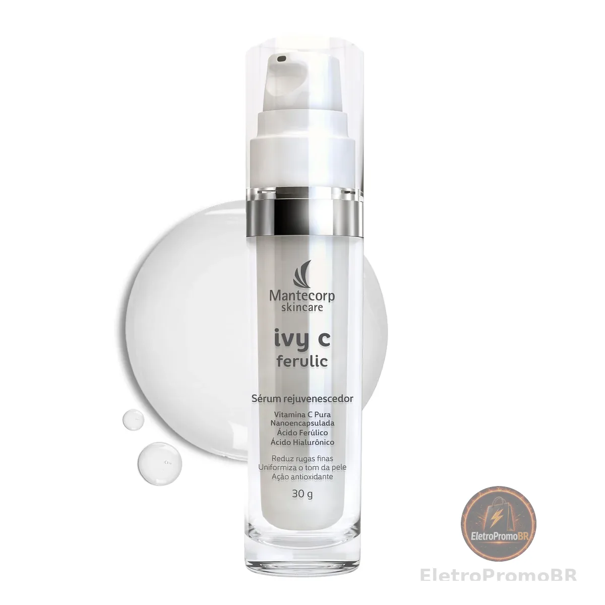 Mantecorp Skincare Rejuvenescedor Facial Ivy C Ferulic Sérum 30ml