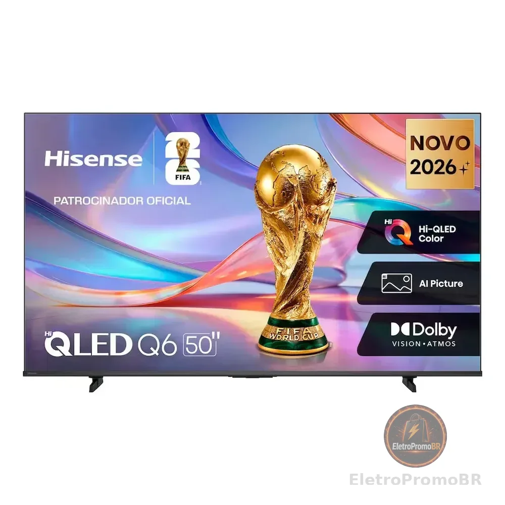 Smart Tv 50 4k Qled 50q6qvv Vidaa Dolby Vision Hisense