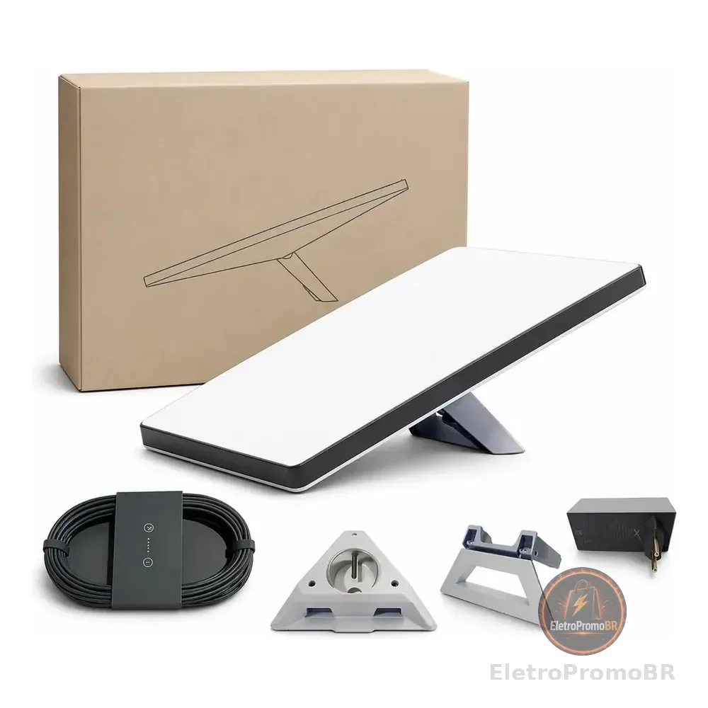 Kit De Internet Via Satelite Starlink Mini Branco