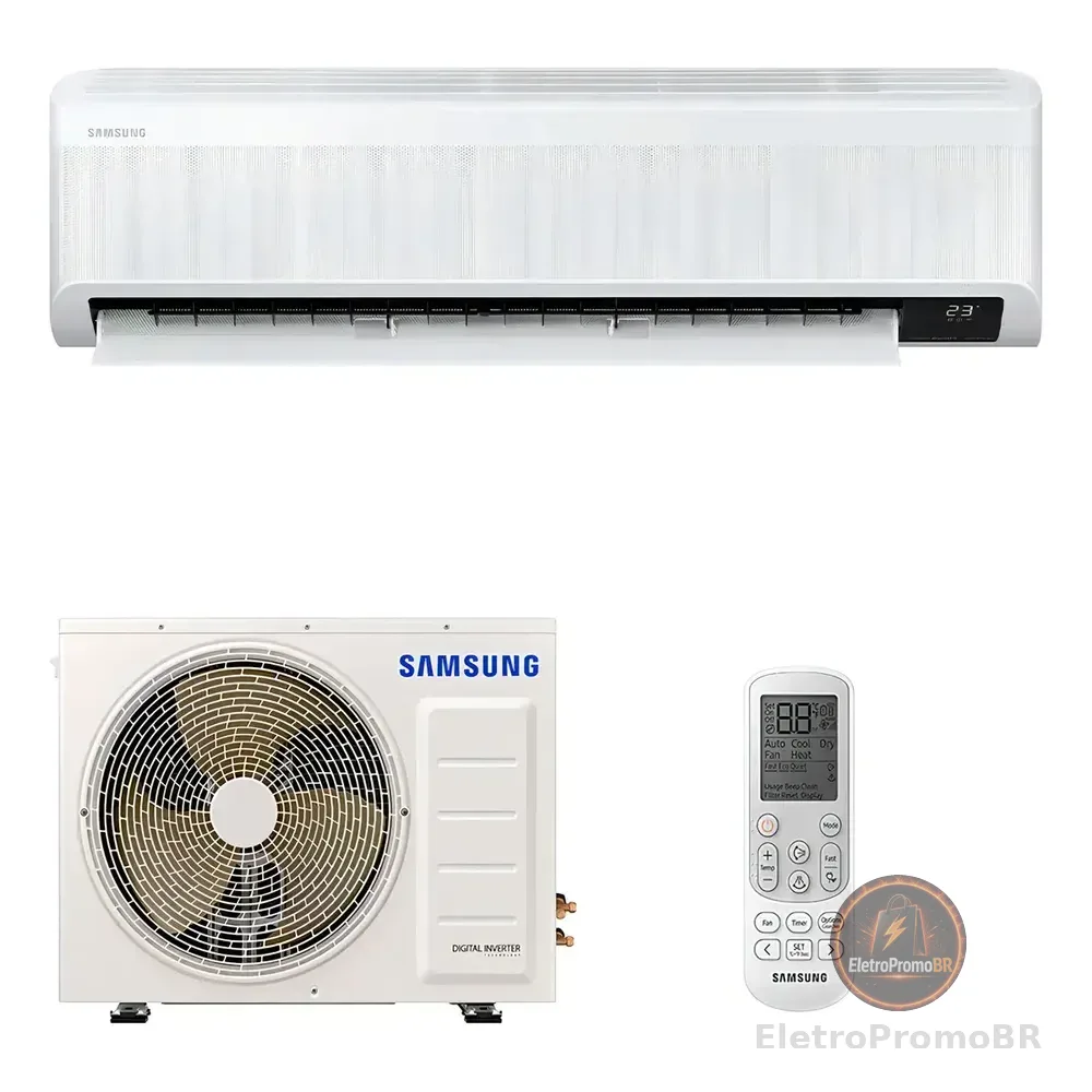 Ar Cond Split Inverter Samsung Windfree Connect 12k F 220v