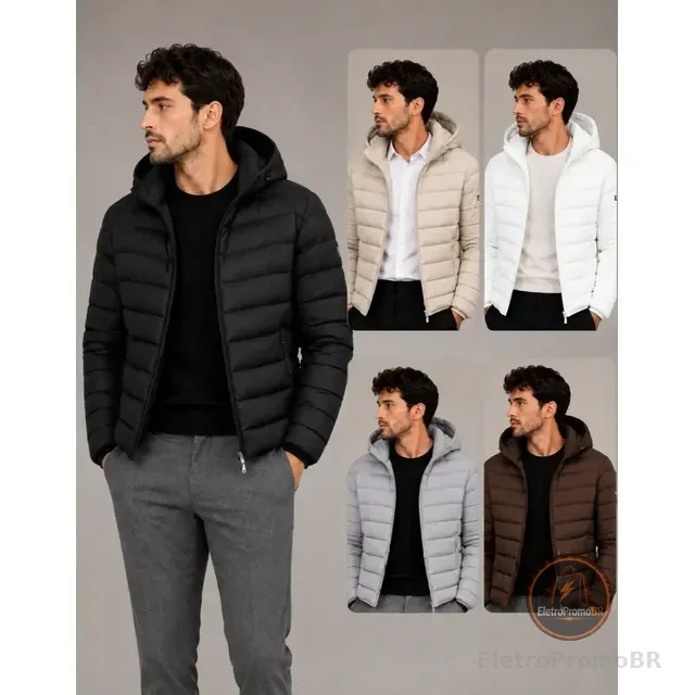 Jaqueta Masculina Blusa  De Frio Casaco Agasalho  Bobojaco