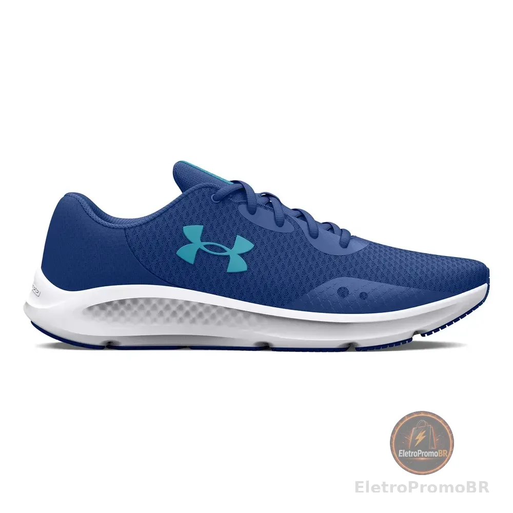 Tênis De Corrida Masculino Charged Pursuit 3 Under Armour Bluemirag/blumira/blusurf Lisa 42