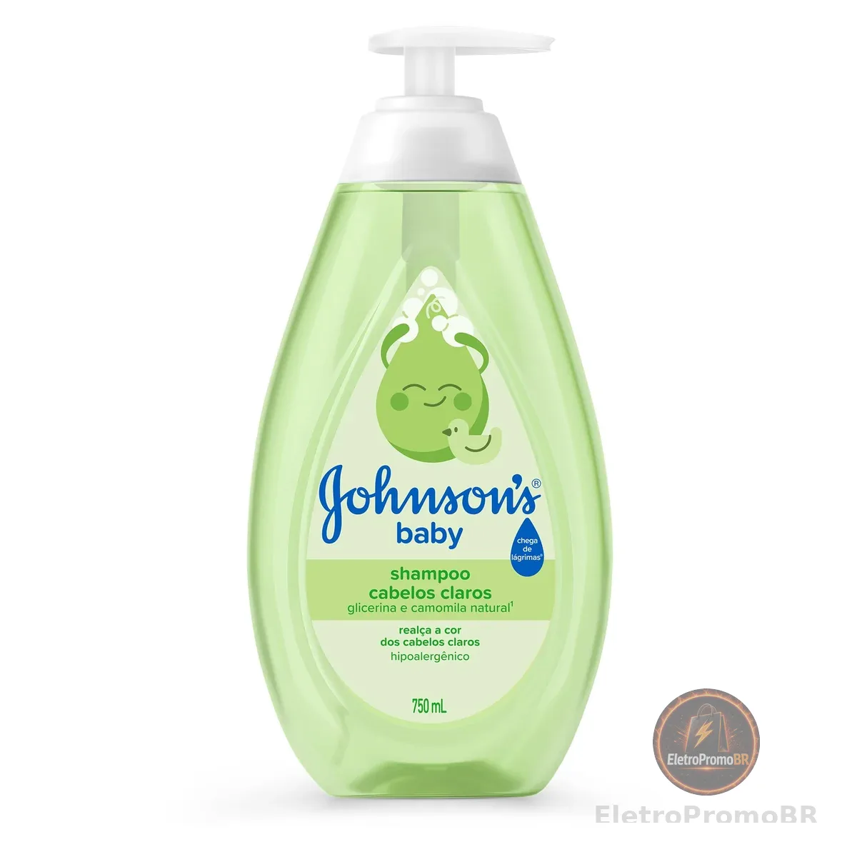 Johnson's Baby Shampoo Para Bebê Para Cabelos Claros, 750ml
