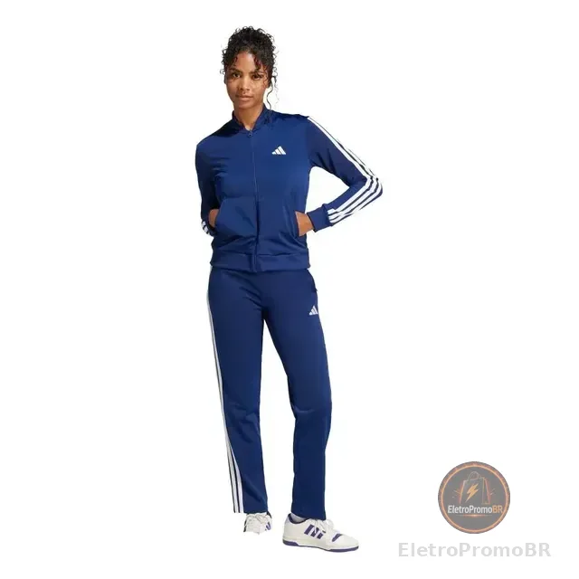 Agasalho Essentials 3-stripes adidas