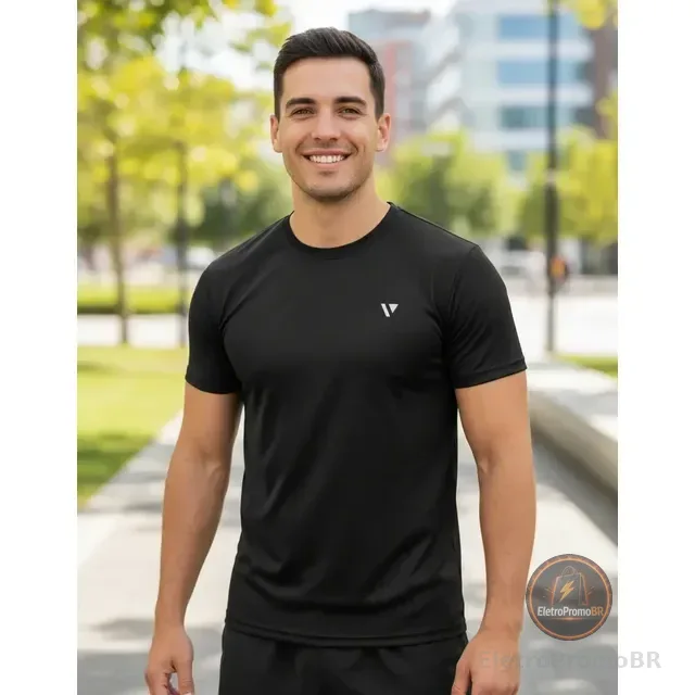 Camiseta Dry Fit Slim Academia Proteção Uv Voker Original